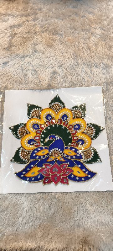 Peacock Rangoli set