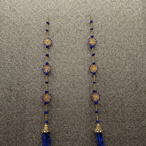 Blue Aura Hanging Pair