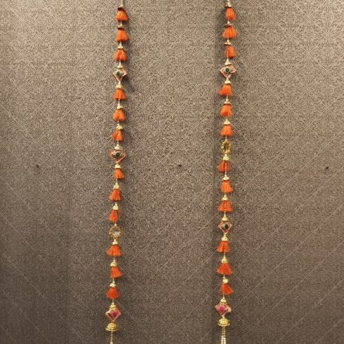 Sunset Orange Tassel