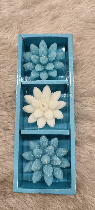 Crystals Patels Candle 3 Pc