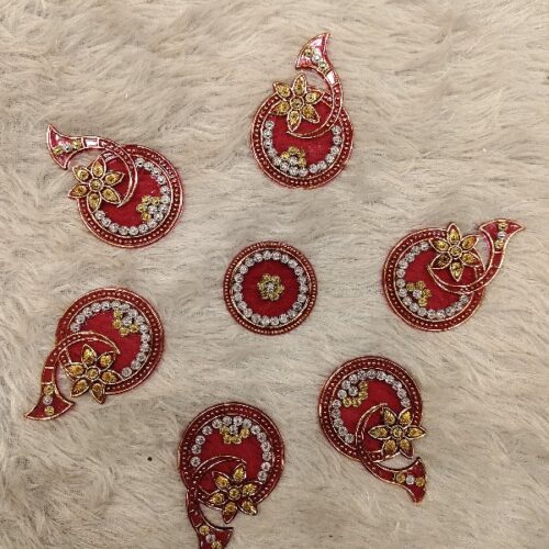 7 Piece Rangoli set