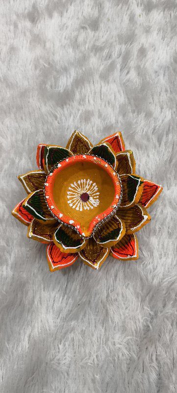 Royal Blossom Diya