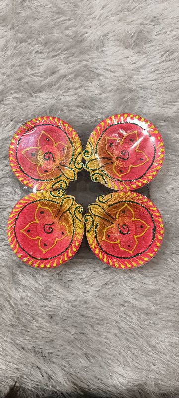 Bright Lotus Diya